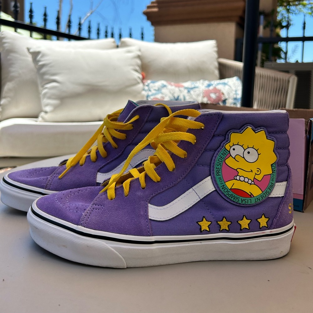 THE SIMPSONS X VANS SK8 HI LISA 4 PREZ